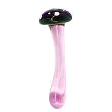 Load image into Gallery viewer, Anal Plug Butt Plugs Trainer, Smooth Glass Mushroom Pleasure Wand Dildos (Green)
