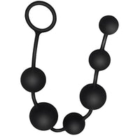 ERUN Anal Beads Butt Plug with Silicone Anal Bead Anal Sex Toys with Safe Pull Ring for Men/Women 100% Silicone with Gradual Size Increase & Safe Pull Ring - Easy to Clean Anal Toys