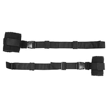 Load image into Gallery viewer, Control Limb Holders, One Pair Black Bed Restraints Straps Breathable Reusable Spongy Fabric for Hands for Foots
