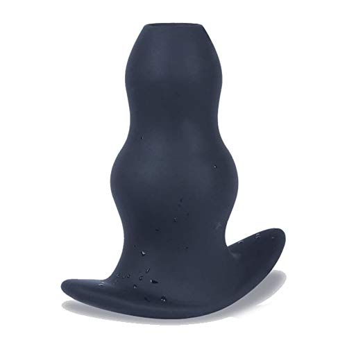 Romi Silicone Anchor Butt Plug Hollow Anal Plug for Anal Sex Games (Middle)