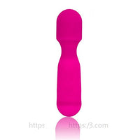 AIFOSTER High Quality Waterproof USB Rechargeable Silicone Adult Bullet Vibe Femal Masturbate Vibrating Spear for Woman (Pink)