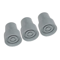 Walking Cane Tip,10pcs Rubber Crutch Tip Set Professional Portable Gray Walking Cane Tip Accessory Rubber Crutch Tips for Elderly 0.7 Inch