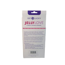 Load image into Gallery viewer, Get Lucky 7 Inch Jelly Dong Flexible Latex-Free Sex Toy for Adults, Purple
