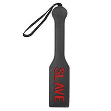 Load image into Gallery viewer, VENESUN Slave Spanking Paddle, 12.6inch Faux Leather Paddles for Adults BDSM Play, Black
