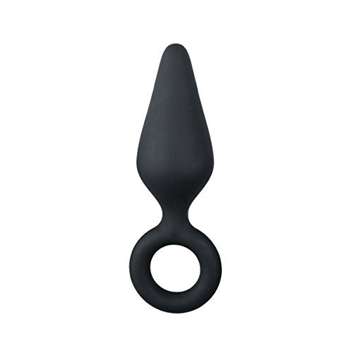 EasyToys Anal Collection - Butt Plug - 8.5 cm / 3.35 inch cm - Black Anal Toys-buttplug for Men and Women