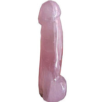 Natural Quartz Massage Wand.Rose Quartz Massage Wand. Light Pink Massage Wand Green Fluorite Massage Wand (Rose Crystal)