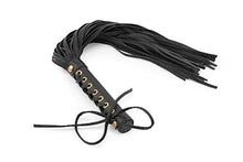 Load image into Gallery viewer, RIDIN Leather Sex Whip for Sex Play - Spanking Sex Flogger Adult Paddle - BDSM Whip Spanking Flogger
