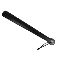 Load image into Gallery viewer, BDSM Sex Appeal Leather Hand patting Alternative Toys Flirting Spanking Paddles for Couple Tools Flogger Submissive (Black)
