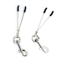 Load image into Gallery viewer, Tweezer Style Nipple Clamps with Clasp
