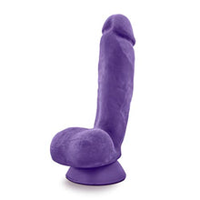 Load image into Gallery viewer, Blush Au Naturel Pound - Realistic 8.5 Inch Long Sensa Feel Dual Density Dildo - 2&quot; Thick - Flexishaft Bendable Body - Strap On Compatible Suction Cup Hands Free Play Sex Toy for Men Women - Purple
