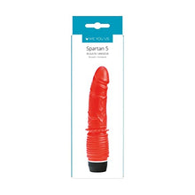 Load image into Gallery viewer, Abs Holdings Kinx Spartan Realistic Vibrator, Red, 5 Inch
