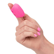 Load image into Gallery viewer, CalExotics Shanes World Finger Tingler - Vibrating Silicone Sex Toy Vibrator for Couples  Vibe Finger Tickler - Pink
