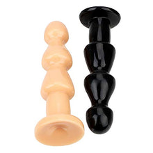 Load image into Gallery viewer, NOPNOG Huge Size Anal Bead, Silicone Anal Dildo, Prostate Massager. 9.25 inch Long (Black)
