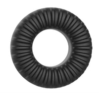 Xplay Gear Blended Premium Stretch Ribbed Slim Ring - Black Pack of 2