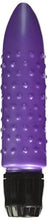 Load image into Gallery viewer, Golden Triangle Pearl Shines Waterproof Massager, 5&quot;, Bumpy, Lavender
