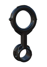 Load image into Gallery viewer, Pipedream Fantasy C-Ringz Ironman Duo-Ring Dildo, Black, 1 Pound
