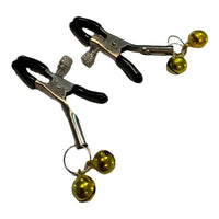 Nipple Clamps with Bells (Gold)