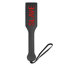 Load image into Gallery viewer, VENESUN Slave Spanking Paddle, 12.6inch Faux Leather Paddles for Adults BDSM Play, Black
