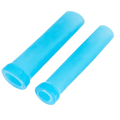 XL XXL Super Elastic Silicone Sleeve for Penis Extender Pump Silicone Glans Protector Cap Replacement Clamping Kit (Blue XL XXL)