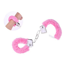 Load image into Gallery viewer, BESTOYARD Plush Ankle Cuff Wrist Ankle Restraints Women Men Cosplay Pretend Play for Bachelorette Party Favors Gifts Pink
