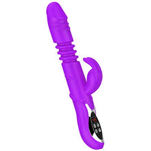 Load image into Gallery viewer, Thrusting G Spot Rabbit Vibrator Large Flexible Dildo for Women Vibration Pleasure Heating Function Clitoral Modes Softer Adult Toy Solo Play G-Spot Sex Toys Couples Fun
