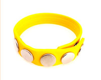 Heart 2 Heart C-Ring 5 Snap Biothane Rubber, Yellow, 0.8 Ounce