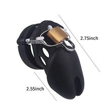 Load image into Gallery viewer, Silicone Chastity for Men Breathable Chastity Device Chastity Cage Devices Lightweight Sexual Wellness Cock Cage
