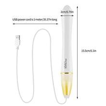 Load image into Gallery viewer, Heating Stick with Automatic Temperature Control, Heating Rods USB Recharging for Masturbator Pocket Pussy Artificial Vagina Adult Sex Toy (White)
