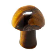 Load image into Gallery viewer, Tiger&#39;s Eye Tiny Mushroom (15-20mm)
