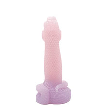 Load image into Gallery viewer, Nathara Snake Suction Cup Fantasy Dildo - Light Jellyfish Color Scheme - Handmade in The USA - Adult Toys, Sex Toys (Mini)
