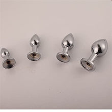 Load image into Gallery viewer, wangbo11 Sexy Fox Tail with Detachable Smooth Touch Metal Prostate Massager Anal Butt Plug Sex Toys for Fetish Cosplay Flirt Accessories (Color : White M)
