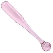 Load image into Gallery viewer, Crystal Anal Butt Plug Sex Toy Pink Glass Pleasure Wand Anal Plug Trainer Double-Ended Anus Butt Plug Penis for Couples Women Men G-spot Stimulation Prostate Massager Anal Sex Play Dildo
