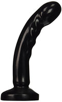 Tantus Sex/Adult Toys Compact Dildo - 100% Ultra-Premium Flexible Silicone Starter Dildo Harness Compatible Anal Safe Play, G-Spot & P-Spot Stimulation, Perfect for Beginners - Black