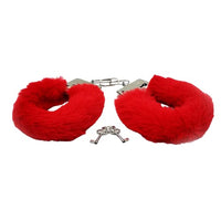 ZhxshwHdd fuzzy bracelet Leather red black Wrist Cuffs (red, zinc Alloy)