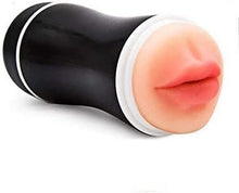 Load image into Gallery viewer, Portable Soft Silicone Male Glans Stimulate Masturbation Sex Toy Cup Rechargeable, Black
