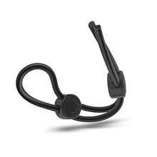 Load image into Gallery viewer, Stay Hard Silicone Double Lasso Loop C Ring and Ball Cinch - Strong, Stretchy - Increase Stamina - Harder Erections - Convenient Dual Quick Release Locks - Male Penis Enhancing Sex Toy For Men - Black
