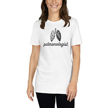 Load image into Gallery viewer, Respiratory Appreciation Gift|Pulmonary Shirt|Pulmonologist T-Shirt|Respiratory Therapy|RT Gift|Pulmonologist T-Shirt White
