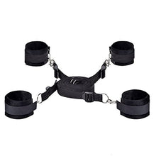 Load image into Gallery viewer, Sex Funiture for Adult Couple Bed Restraint Sex Bondage Kit Chain Wrist and Ankle Tied Down for Women for Men SM Toy Bondaged Adult Kit Dominance &amp; Submission Women&#39;s Hoodies E9
