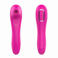 Clitoral Sucking Vibrator Clit Sucking Toy for Women, Waterproof, Rechargeable (Red)