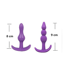 Load image into Gallery viewer, IXOUP Anal Hook Beads Tail Plug Juguetes Sexuales, Beginner Soft Butt Plug for Men Women Sex Toys Massage (Color : 2)
