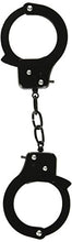 Load image into Gallery viewer, Nasswalk Sinful Metal Cuffs With Keys and Love Rope, Black
