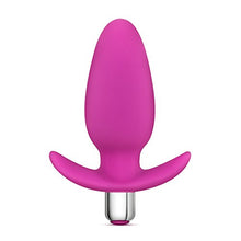 Load image into Gallery viewer, Multi Speed Remote Controlled Vibrating Butt Plug -- Anal Buttplug -- Waterproof -- Sex Toy for Women -- Sex Toy for Men (Fuchsia)
