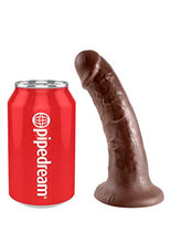 Load image into Gallery viewer, Pipedream King Cock Dildo, Brown, 6 Inch
