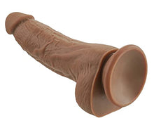 Load image into Gallery viewer, Big Silicone Dildos, 8.1&quot; Soft Elephant Dildo Butt Plugs for Women, Men, Brown
