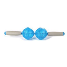 Load image into Gallery viewer, Double Ball Massage Sticks, LoveQmall Yoga Muscle Relaxation Fitness Massage Ball Roller Sticks
