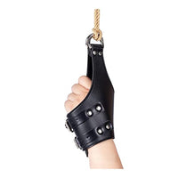 FHBWQY 1 Pair of Gloves, Leather Shackles, Sex Handcuffs, Swing Handcuffs, Wrists Hanging On The Door