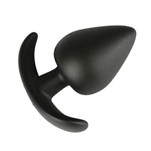 Load image into Gallery viewer, Adult Pleasure Toy Anal Plug Back Court Expansion Flirting Toys with Boat Anchor Base (Black Size M)
