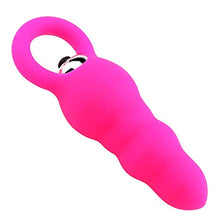 Load image into Gallery viewer, Vibrating Anal Beads Butt Plug, ERUN Graduated Design Silicone Anal Vibrator Waterproof G spot Anal Sex Toy for Men Women and Adult Couples
