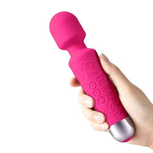 Load image into Gallery viewer, FORESTLANG Rechargeable Personal Massager - 20 Patterns &amp; 8 Speeds, Vibrator for Her Pleasure, Quiet &amp; Small Vibrator(Pink)
