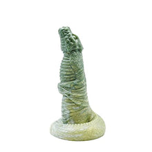 Load image into Gallery viewer, Ryoto Dragon Suction Cup Fantasy Dildo - Dark Green/Light Green Color Scheme - Handmade in The USA - Adult Toys, Sex Toys (Mini)
